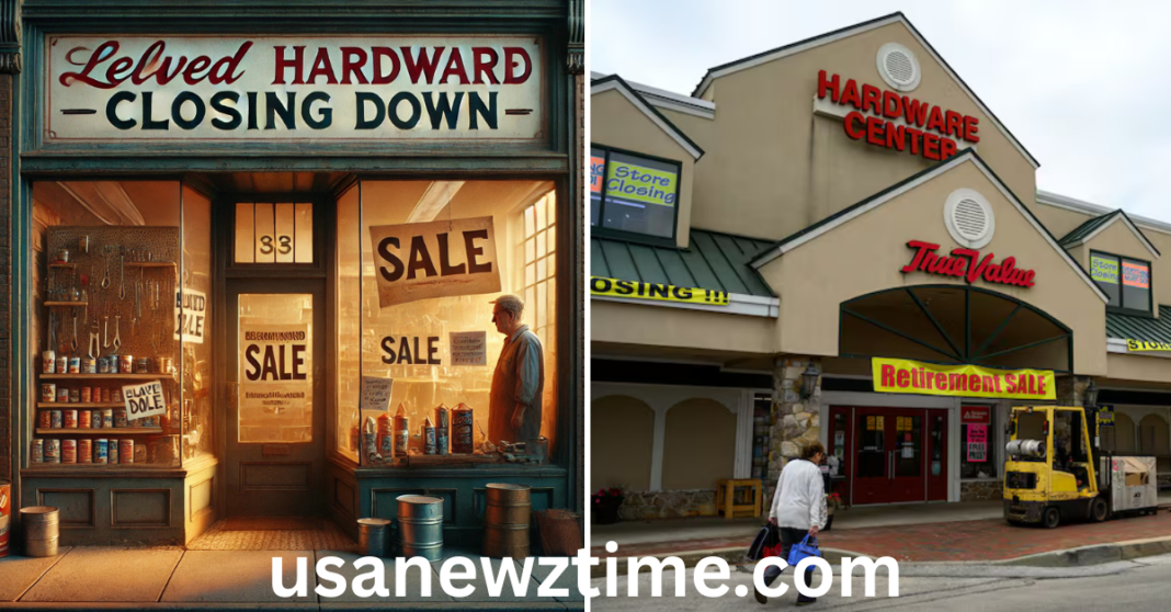 Beloved Hardware Store Closing