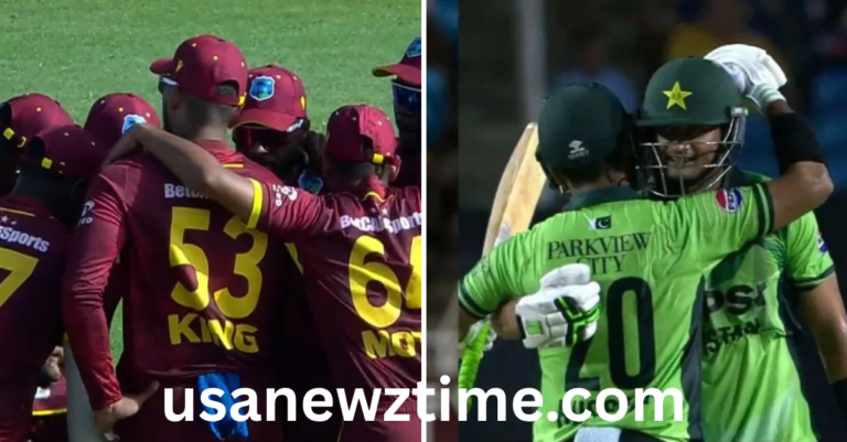 Pakistan National Cricket Team vs West Indies Cricket Team Match Scorecard
